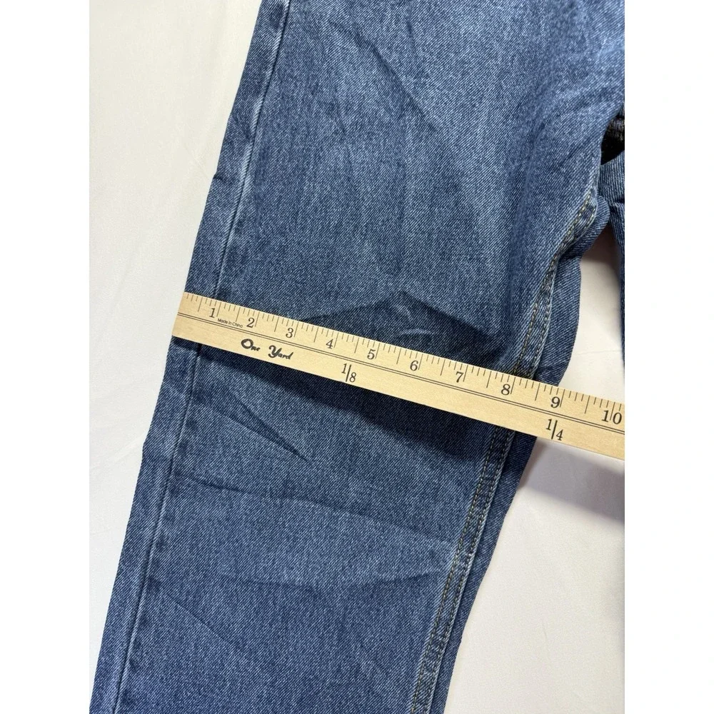 Levi's 505 Men's Jeans 29x30 Blue‎ Denim Straight Leg Zip Fly Classic USA *hole